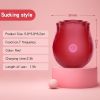 Rose Sex Toy for Women-Sucking Sex Stimulator for Women , G Spot Dildo Vibrator for Clitoral Nipple Stimulation